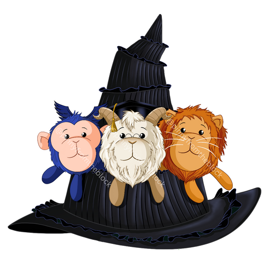 "Lions & Monkeys & Goats, Oh My!" - Limited Edition 30