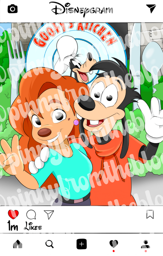 Disneygram Series #1 - Max & Roxanne - Limited Edition 35
